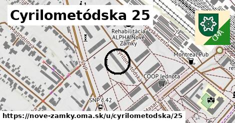 Cyrilometódska 25, Nové Zámky