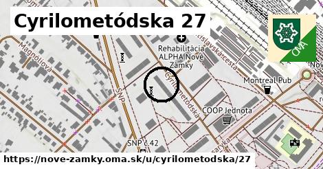 Cyrilometódska 27, Nové Zámky