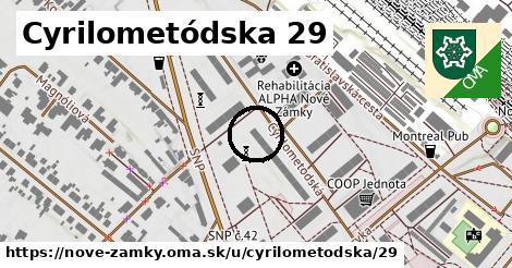 Cyrilometódska 29, Nové Zámky