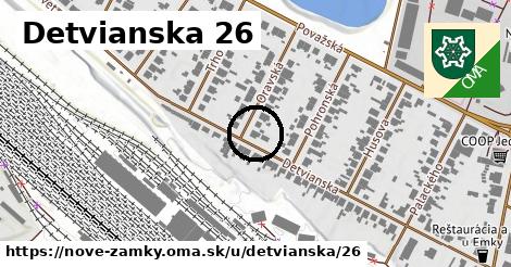 Detvianska 26, Nové Zámky