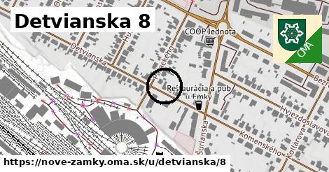 Detvianska 8, Nové Zámky