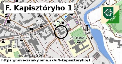 F. Kapisztóryho 1, Nové Zámky