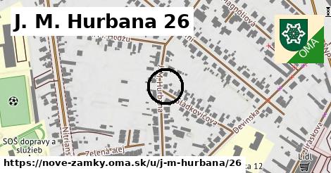 J. M. Hurbana 26, Nové Zámky