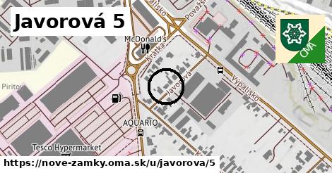 Javorová 5, Nové Zámky