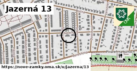 Jazerná 13, Nové Zámky