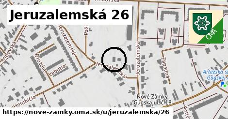 Jeruzalemská 26, Nové Zámky