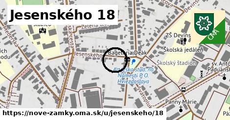 Jesenského 18, Nové Zámky