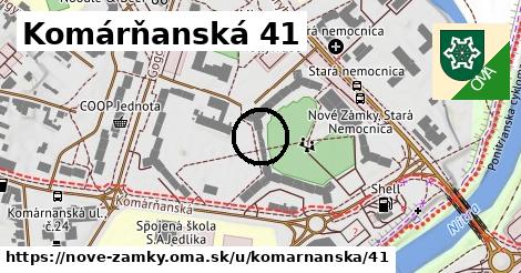 Komárňanská 41, Nové Zámky