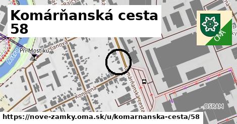 Komárňanská cesta 58, Nové Zámky