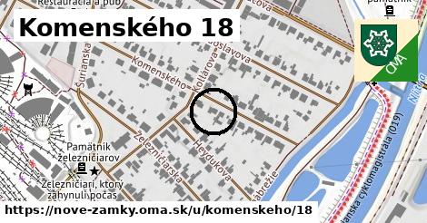 Komenského 18, Nové Zámky