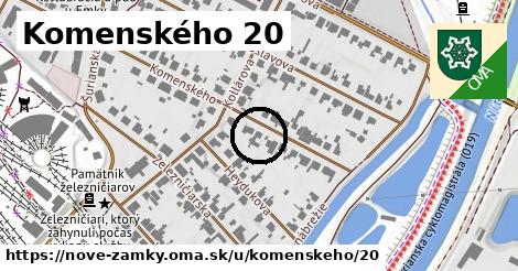 Komenského 20, Nové Zámky