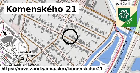 Komenského 21, Nové Zámky