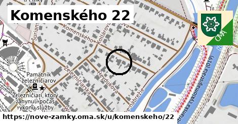 Komenského 22, Nové Zámky