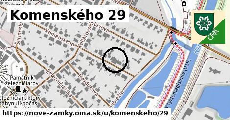 Komenského 29, Nové Zámky