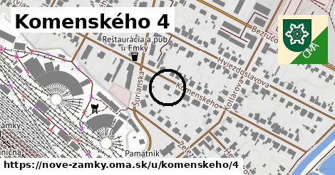 Komenského 4, Nové Zámky