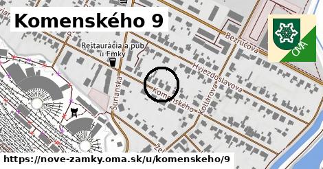 Komenského 9, Nové Zámky