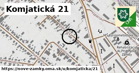 Komjatická 21, Nové Zámky