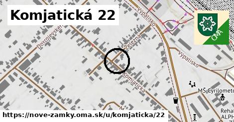 Komjatická 22, Nové Zámky