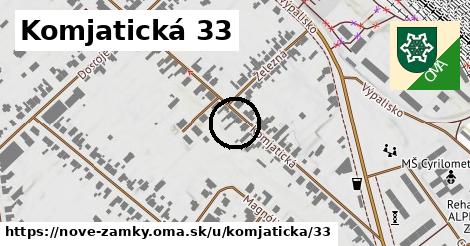 Komjatická 33, Nové Zámky