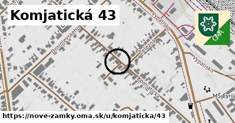 Komjatická 43, Nové Zámky