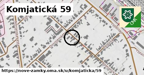 Komjatická 59, Nové Zámky