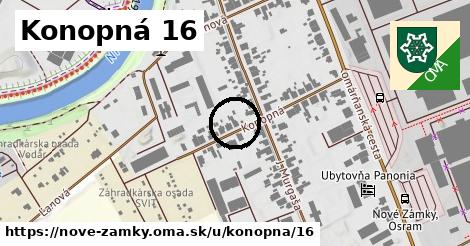 Konopná 16, Nové Zámky