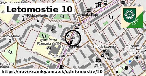 Letomostie 10, Nové Zámky