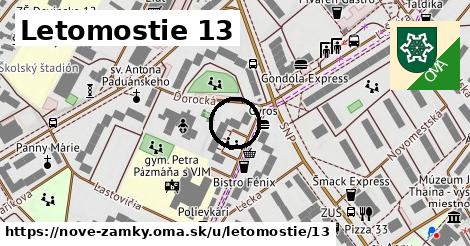 Letomostie 13, Nové Zámky