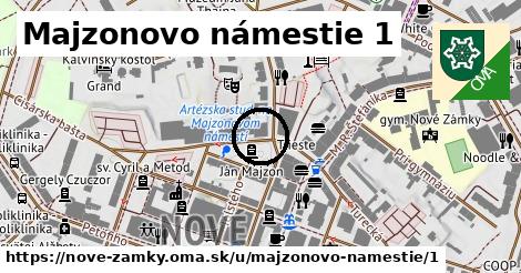 Majzonovo námestie 1, Nové Zámky