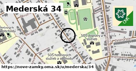 Mederská 34, Nové Zámky