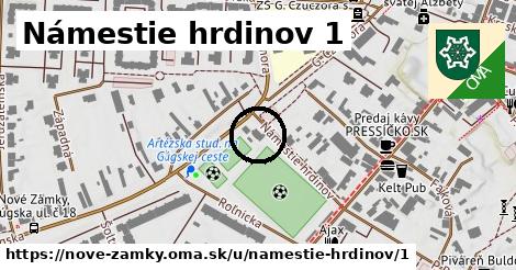 Námestie hrdinov 1, Nové Zámky