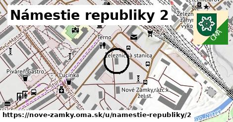 Námestie republiky 2, Nové Zámky