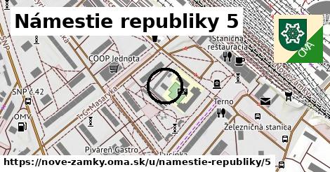 Námestie republiky 5, Nové Zámky