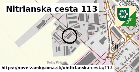 Nitrianska cesta 113, Nové Zámky