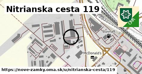 Nitrianska cesta 119, Nové Zámky