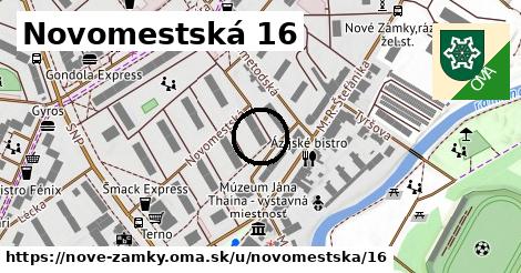 Novomestská 16, Nové Zámky