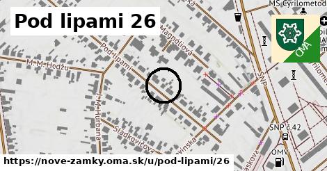 Pod lipami 26, Nové Zámky