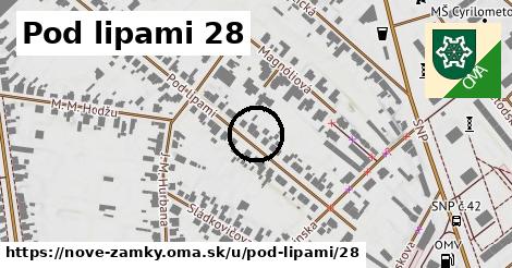 Pod lipami 28, Nové Zámky