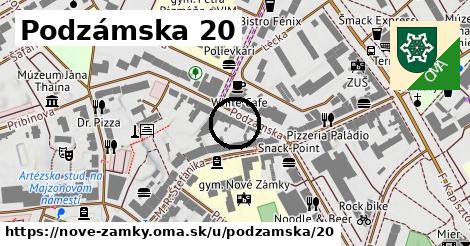 Podzámska 20, Nové Zámky