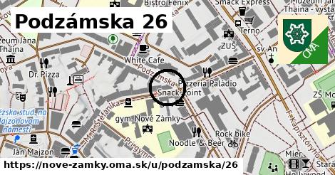 Podzámska 26, Nové Zámky