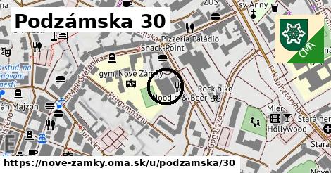 Podzámska 30, Nové Zámky