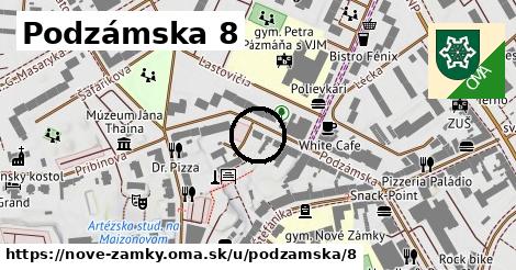 Podzámska 8, Nové Zámky