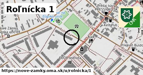 Roľnícka 1, Nové Zámky