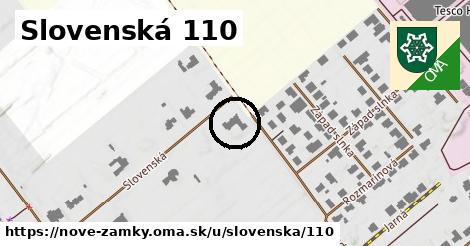 Slovenská 110, Nové Zámky