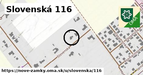 Slovenská 116, Nové Zámky