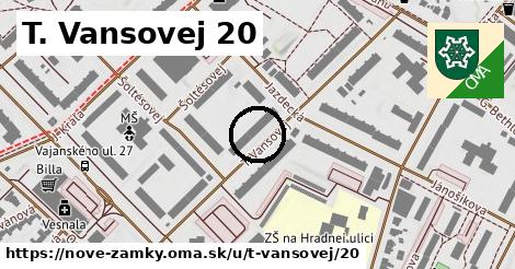 T. Vansovej 20, Nové Zámky