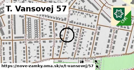 T. Vansovej 57, Nové Zámky