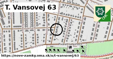 T. Vansovej 63, Nové Zámky