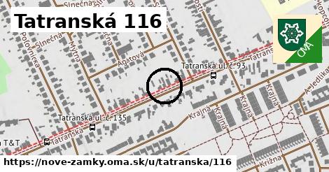 Tatranská 116, Nové Zámky