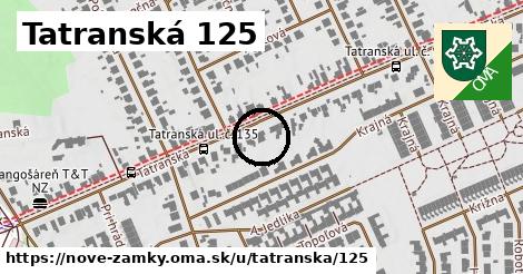 Tatranská 125, Nové Zámky